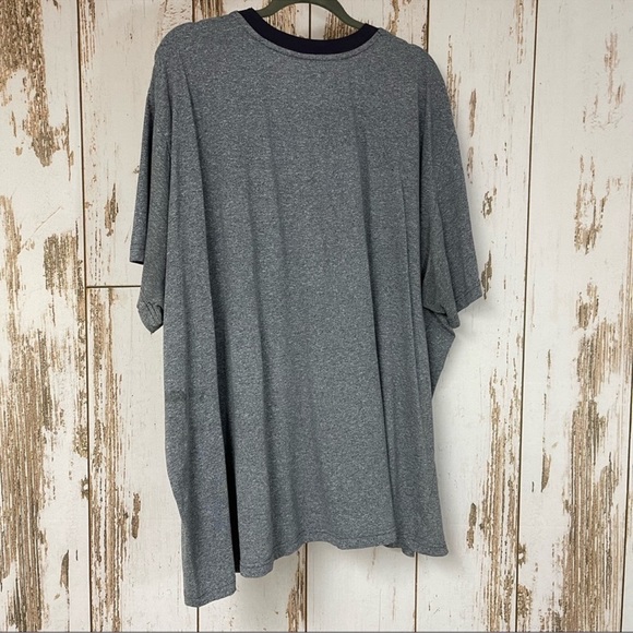 Basic Editions, Basic Blue/Grey T-Shirt. Mens Size 4XL. In good used condition! - Picture 6 of 6